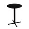 Holland Bar Stool Co 36" 211 Black Table, 30" dia. Top 211-3036BW30R - alternate 1